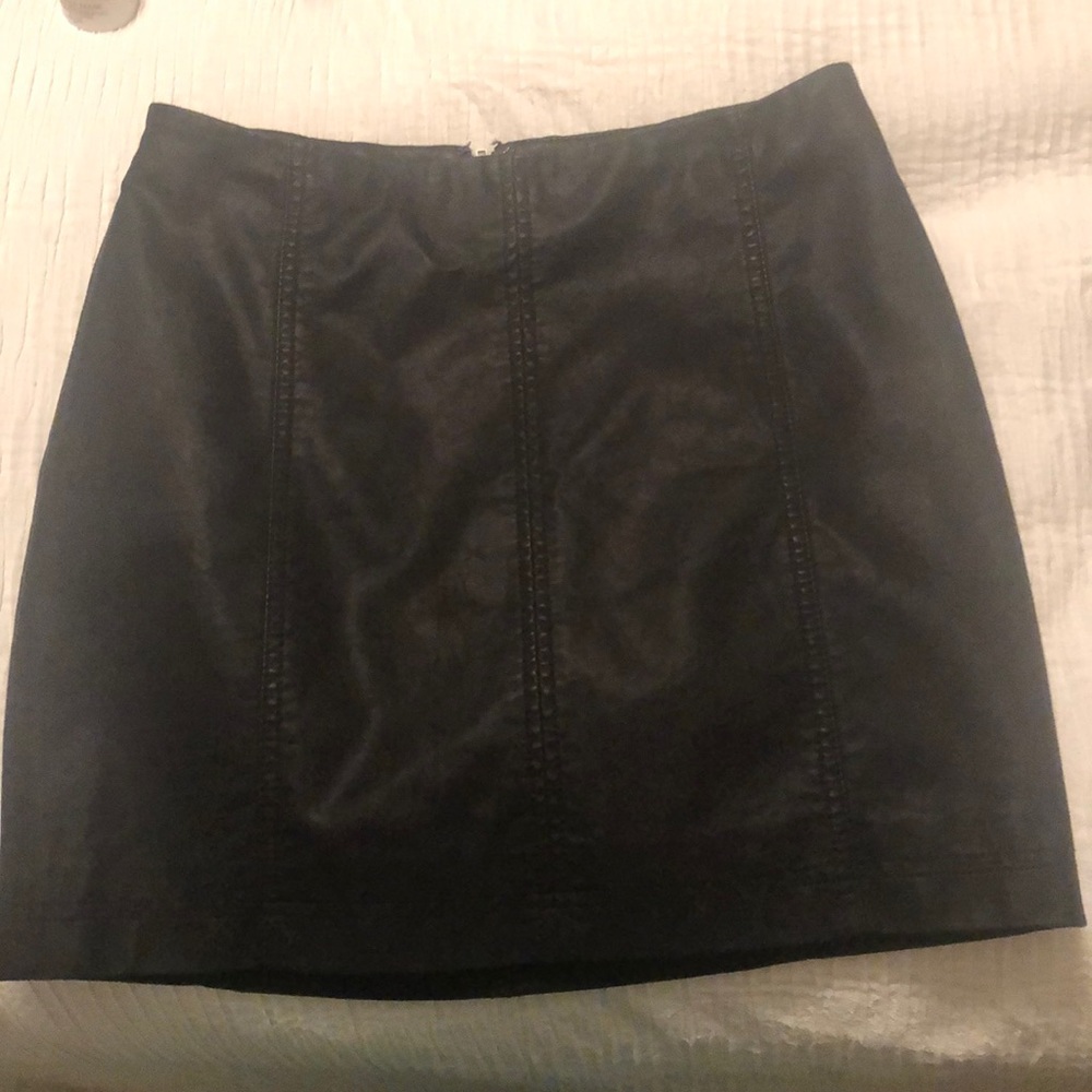 Black Free People Skirt